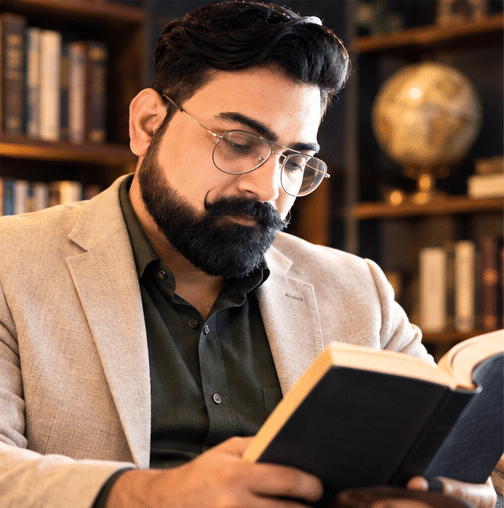 Aadvik Agastya reading