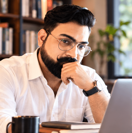 Aadvik Agastya in a study